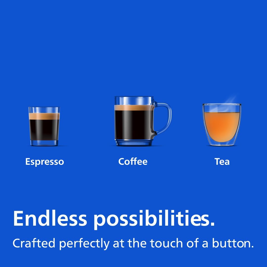 Philips EP1220/04 1200 Series Fully Automatic Espresso Machine, Classic Milk Frother, 2 Coffee Varieties - Image 2