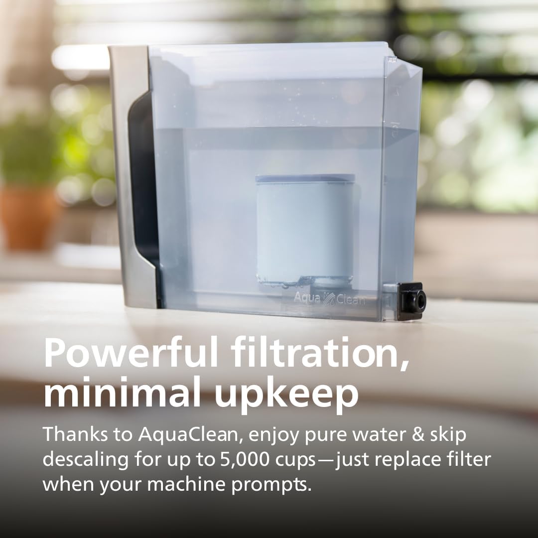 Philips EP1220/04 1200 Series Fully Automatic Espresso Machine, Classic Milk Frother, 2 Coffee Varieties - Image 5