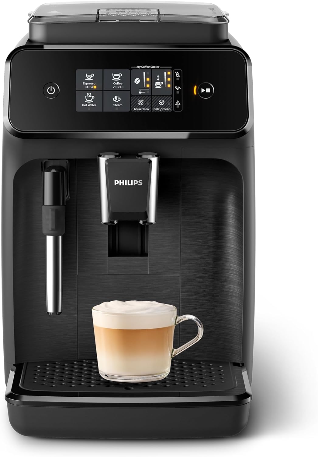 Philips EP1220/04 1200 Series Fully Automatic Espresso Machine, Classic Milk Frother, 2 Coffee Varieties