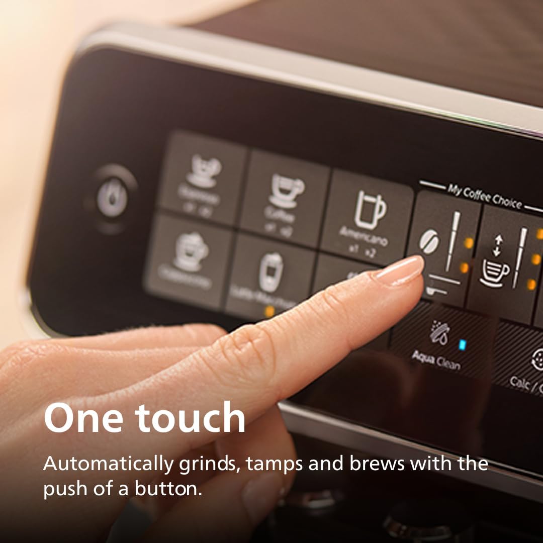 Philips EP3241/54 3200 Series Fully Automatic Espresso Machine, LatteGo Milk Frother, 5 Coffee Varieties, Intuitive Touch Display - Image 10