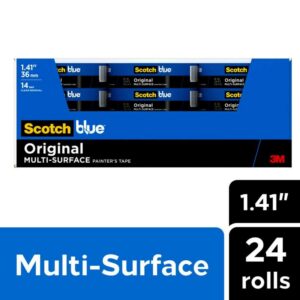 3M 2090-36NC ScotchBlue 1.41 in. x 60 yds. Original Multi-Surface Painter’s Tape (Case of 24)