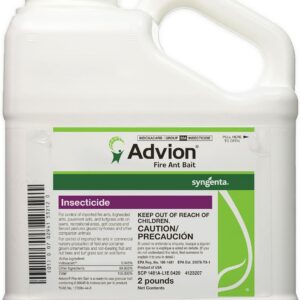 Advion Fire Ant Bait, 2-lb. Shaker Bottle, Highly Effective Fire Ant Bait, Formulated with 0.045% Indoxacarb, Outdoor Use, for Fast-Acting Control of Fire Ants
