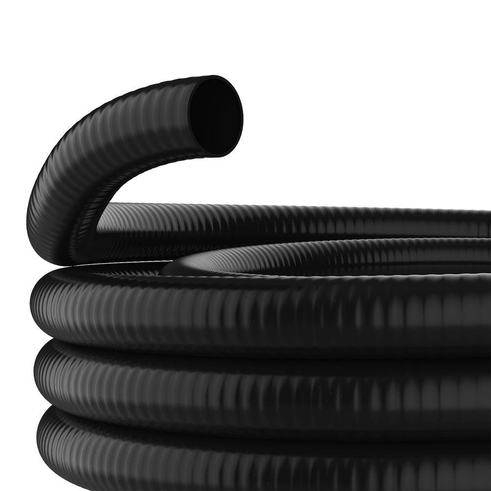 Alpine Corporation PH034BK-50 3/4 in. x 50 ft. Schedule 40 Black PVC Ultra Flexible Hose for Koi Ponds, Irrigation, Water Gardens and More - Image 6