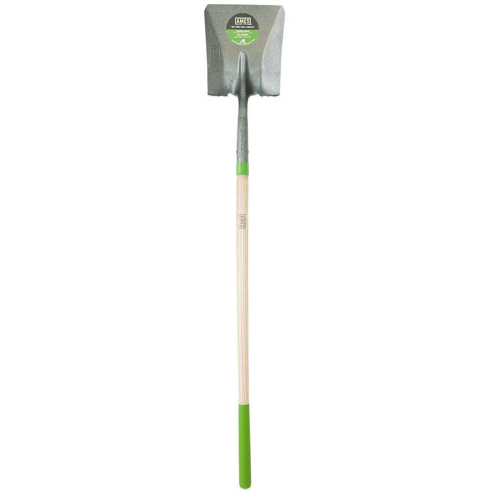 Ames 2535700 48 in. Wood Handle Square Point Shovel