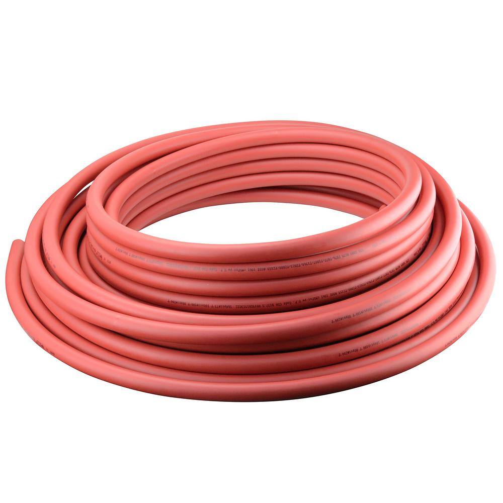 Apollo EPPR10034S 3/4 in. x 100 ft. Red PEX-A Expansion Pipe in Solid