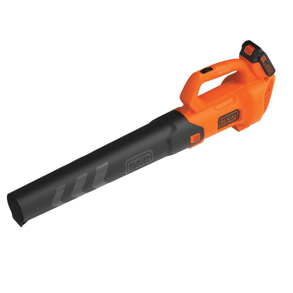 BLACK+DECKER BCBL700D1 20V MAX 90 MPH 320 CFM Cordless Battery Powered Handheld Leaf Blower Kit with (1) 2Ah Battery & Charger - Image 8