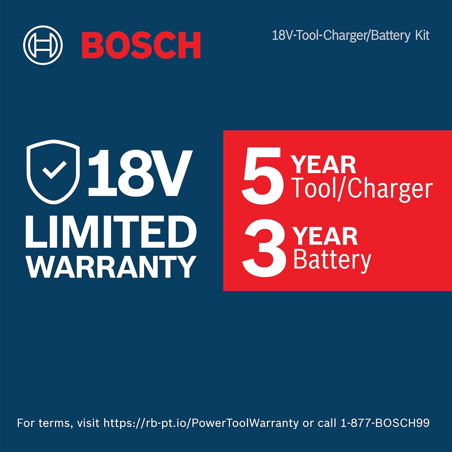 BOSCH GSB18V-65B12 1/2 In. Brushless Hammer Drill/Driver Kit – 575 In.-Lbs. Max Torque, Switchable KickBack Control, Rapid Mode Selector, Dual LED Worklights, Battery and Charger Kit Included - Image 8