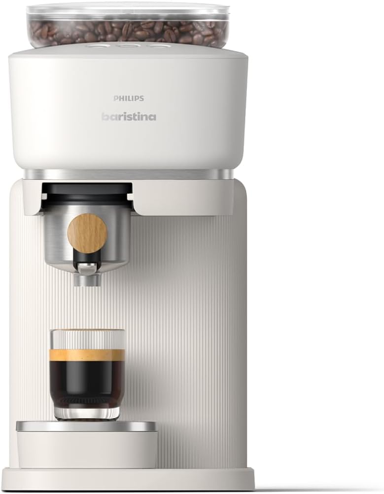 Philips BAR302/20 Baristina Espresso Machine – Real espresso, made simple. Compact coffee machine