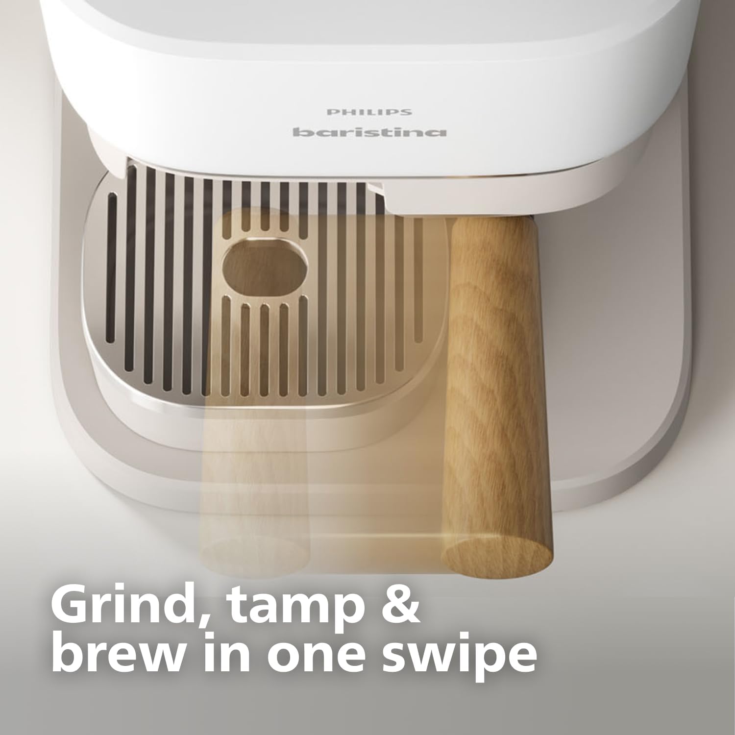 Philips BAR302/20 Baristina Espresso Machine – Real espresso, made simple. Compact coffee machine - Image 12