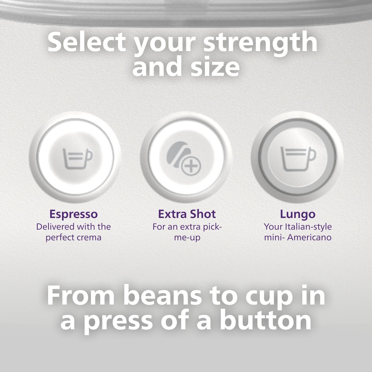 Philips BAR302/20 Baristina Espresso Machine – Real espresso, made simple. Compact coffee machine - Image 10