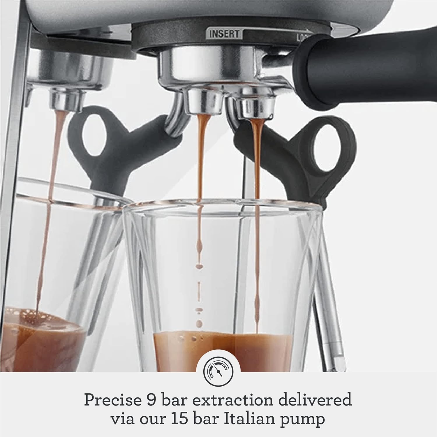 Breville BES500OLT1BNA1 Bambino Plus Espresso Machine, Olive Tapenade - Image 7