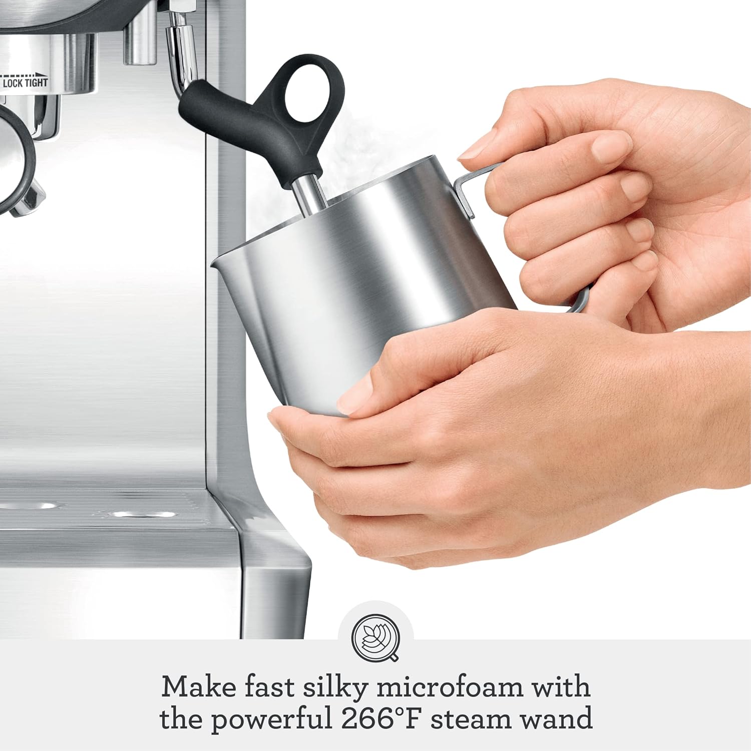 Breville BES870XL Barista Express Espresso Machine, Brushed Stainless Steel - Image 5