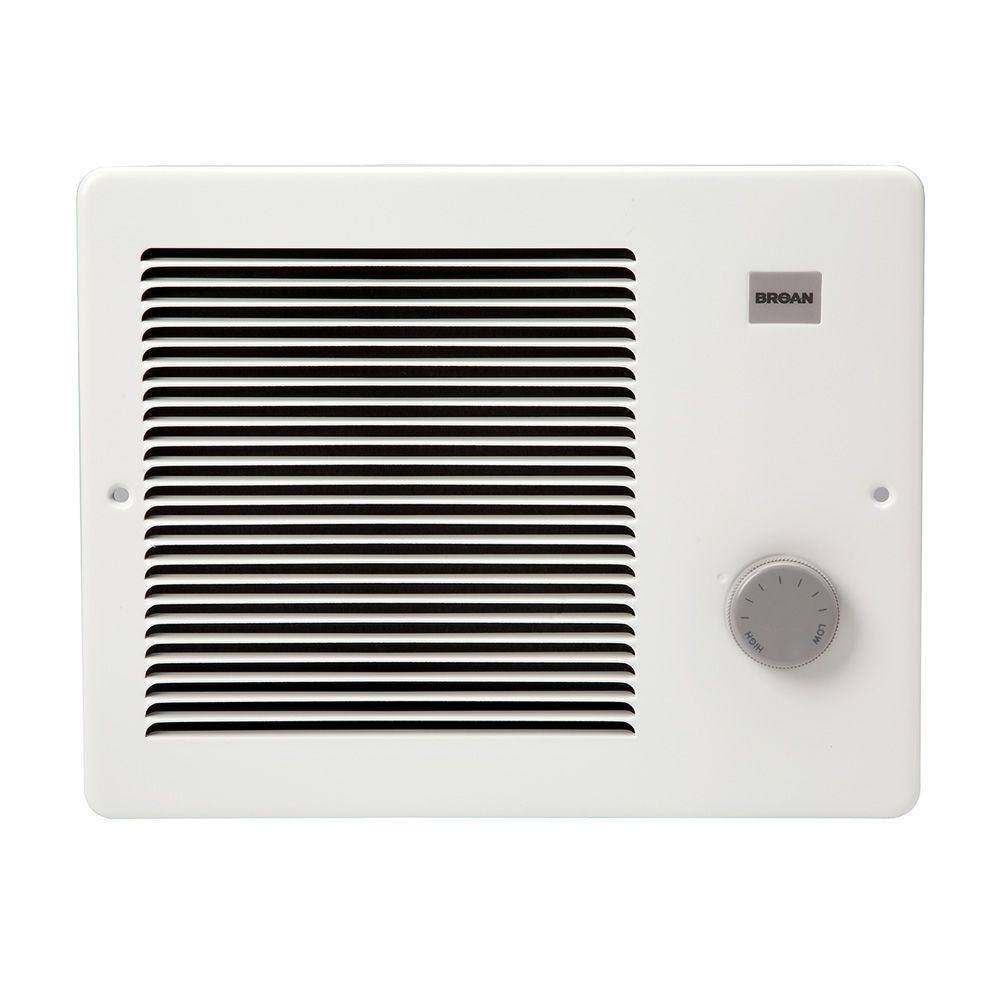 Broan-NuTone 170 1,000-Watt Front-Mountable Wall Heater in White