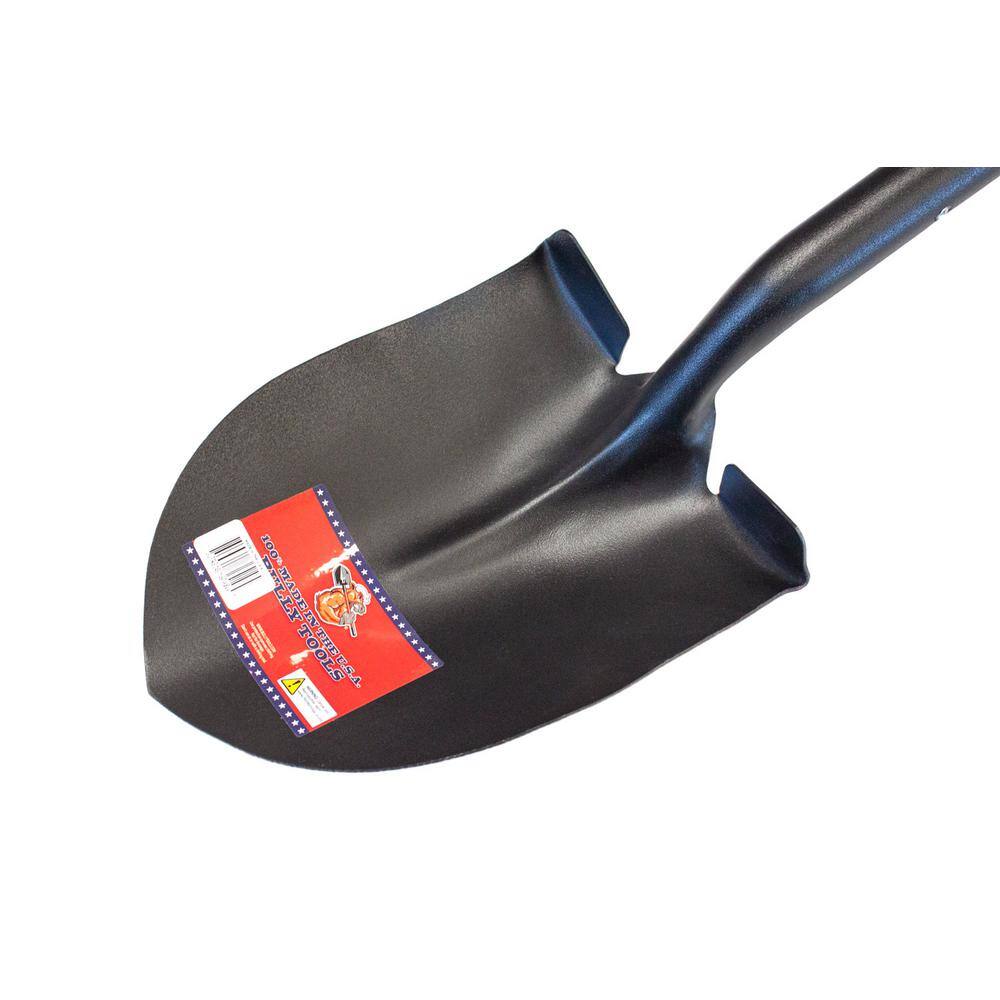 Bully Tools 82510 14-Gauge Round Point Shovel with Fiberglass D-Grip Handle - Image 2