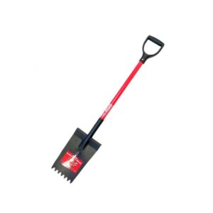 Bully Tools 91117 14-Gauge Shingle Shovel with Fiberglass D-Grip Handle