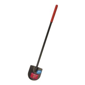 Bully Tools 92701 Heavy Duty 12-Gauge Caprock Shovel with Steel Handle