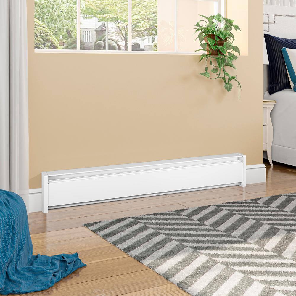 Cadet 13464 SoftHeat 59 in. 1000-Watt 208-Volt Hydronic Electric Baseboard Heater - Image 8