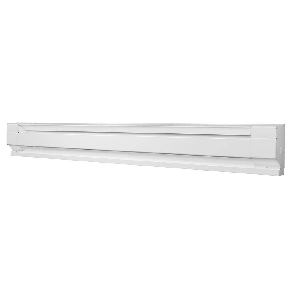 Cadet 6F1500-8W 72 in. 208-volt 1,500-watt Electric Baseboard Heater in White