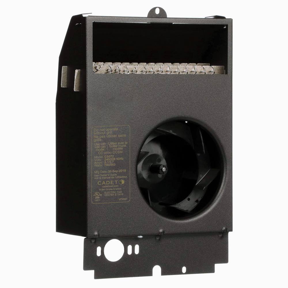 Cadet CS072 240-volt 750-watt Com-Pak In-wall Fan-forced Replacement Electric Heater Assembly - Image 2