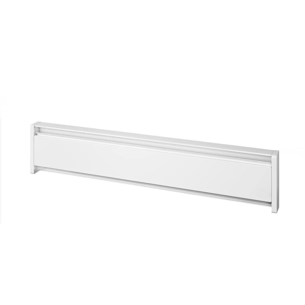 Cadet EBHN750W 47 in. 240/208-volt 750/562-watt SoftHeat Hydronic Electric Baseboard Heater in White
