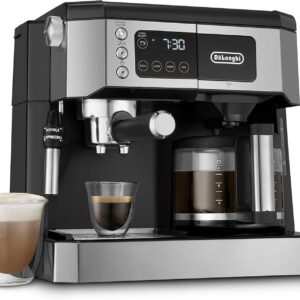 De’Longhi COM532M UPGRADED All-in-One Combination Coffee Maker & Espresso Machine, black