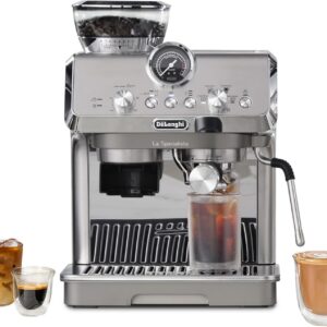 De’Longhi EC9255M La Specialista Arte Evo Espresso Machine – Compact Cold Brew Coffee Maker with Grinder