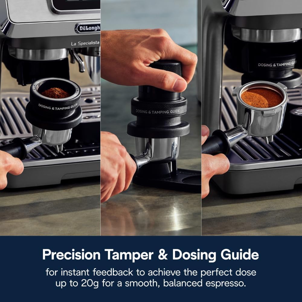 De’Longhi EC9455M La Specialista Touch Espresso Machine with Grinder & Milk Frother – Cold Brew & Iced Coffee Maker - Image 6