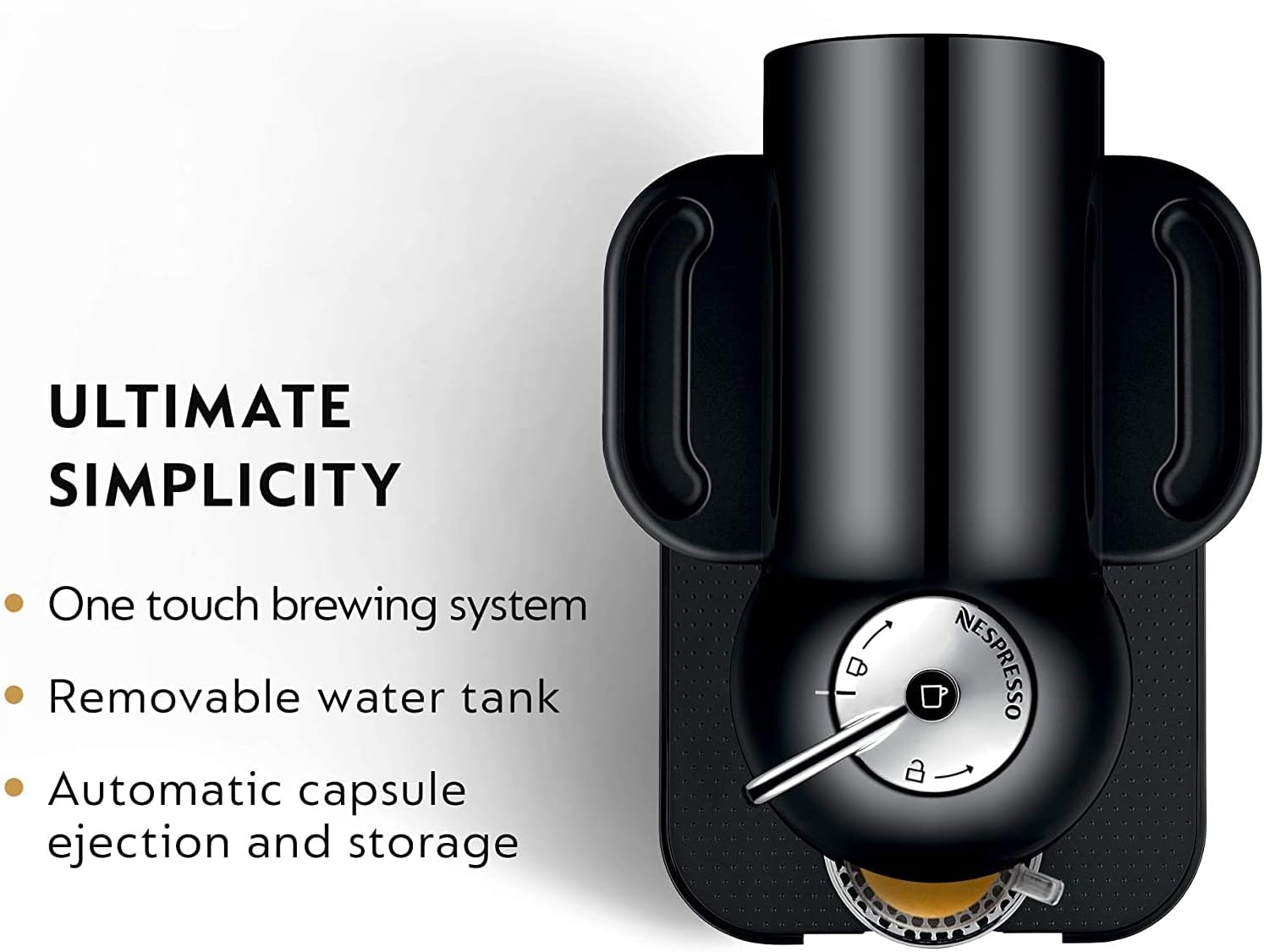 Nespresso BNV220BLK1BUC1 Vertuo Coffee and Espresso Maker by Breville, Black - Image 7