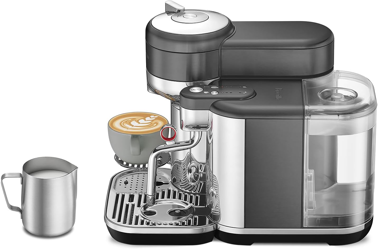 Nespresso BVE850BST1BNA1 Vertuo Creatista Coffee and Espresso Maker by Breville, Black Stainless Steel - Image 9