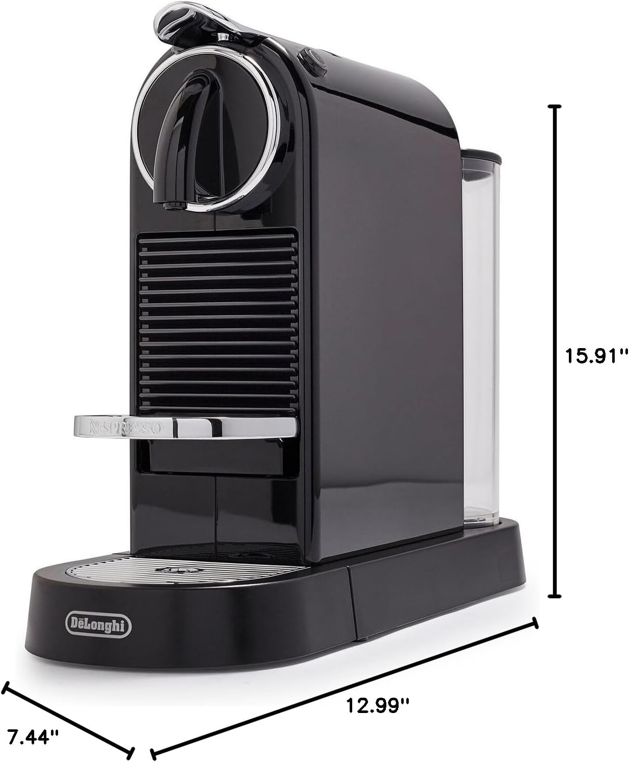 Nespresso EN167B CitiZ Original Espresso Machine by De’Longhi, Black - Image 3