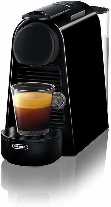 Nespresso EN85B Essenza Mini Coffee and Espresso Machine by De’Longhi, 1150 watts, 110ml, Black