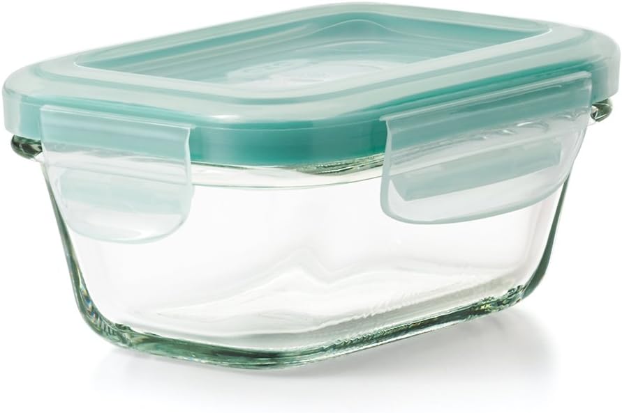 OXO 11179900 Good Grips Smart Seal Leakproof Airtight Glass & Plastic Food Storage Container Set - Image 5