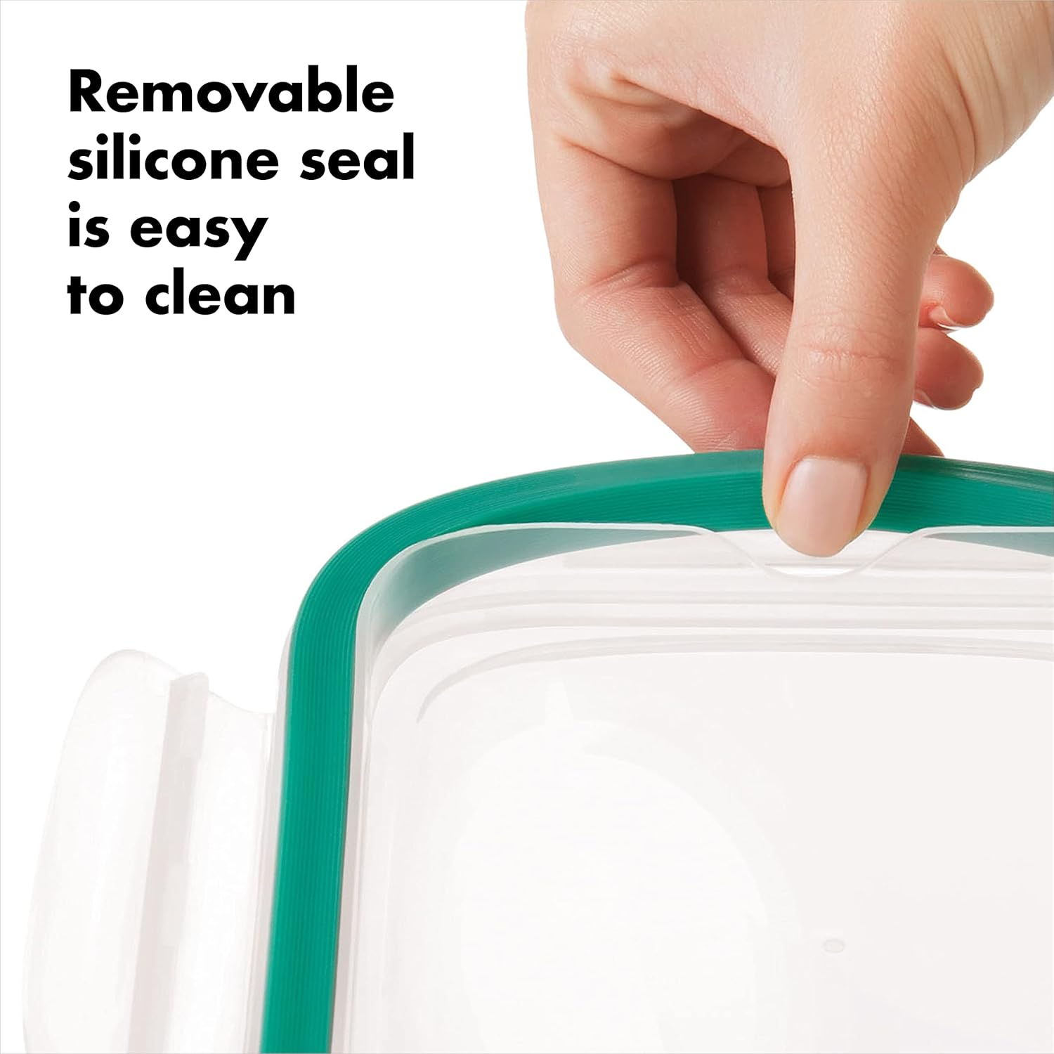 OXO 11179900 Good Grips Smart Seal Leakproof Airtight Glass & Plastic Food Storage Container Set - Image 17