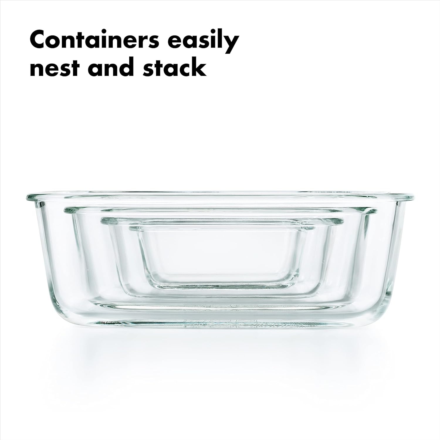 OXO 11179900 Good Grips Smart Seal Leakproof Airtight Glass & Plastic Food Storage Container Set - Image 14