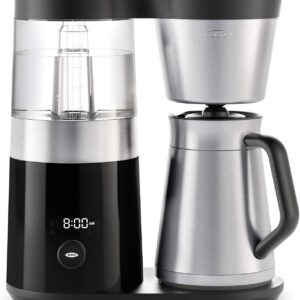 OXO 8710100 Brew 9-Cup Coffee Maker – Stainless Steel, Programmable Coffee Machine with Single Serve