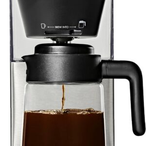OXO 8722000 Brew 8-Cup Coffee Maker with Podless Single-Serve Function and Glass Carafe