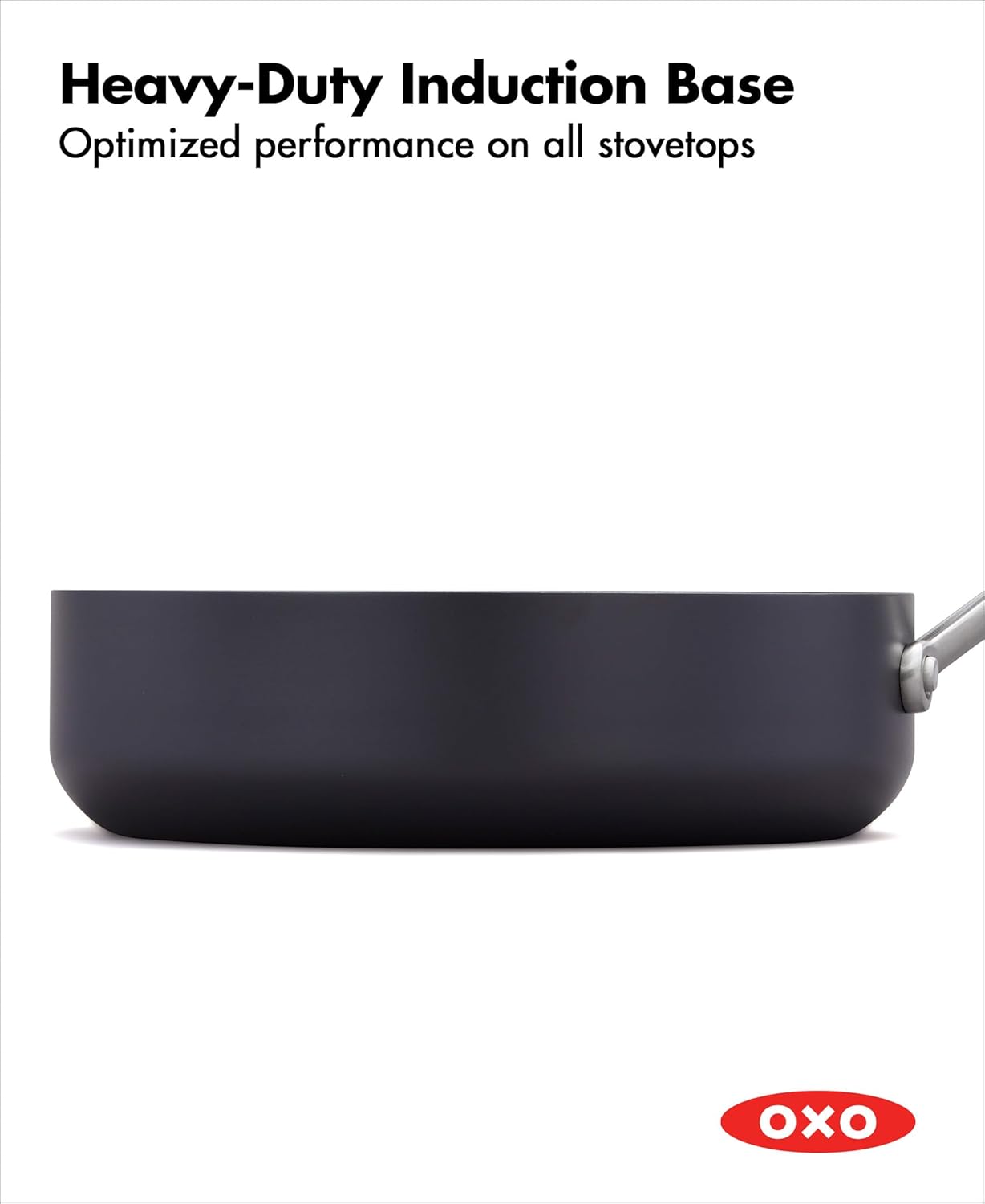 OXO CC004747-001 Professional 5 Piece Cookware Pots and Pans Set, Hard Anodized Ceramic Nonstick PFAS-Free, Black - Image 9