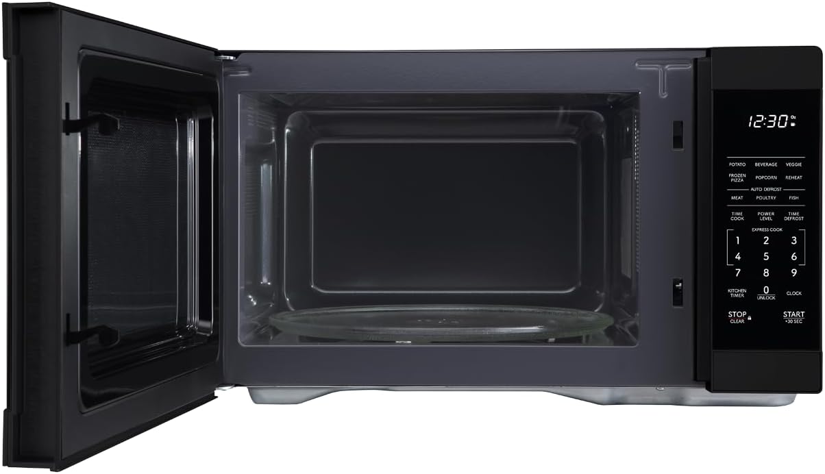 SHARP SMC1161KB Countertop Microwave Oven with Removable 12.4″ Carousel Turntable, 1000 Watt, 1.1 Cubic Feet, Black - Image 7
