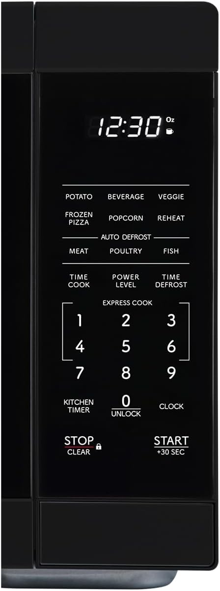 SHARP SMC1161KB Countertop Microwave Oven with Removable 12.4″ Carousel Turntable, 1000 Watt, 1.1 Cubic Feet, Black - Image 6