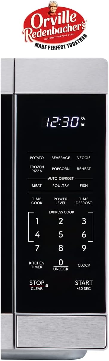 SHARP SMC1162KS Countertop Microwave Oven with Removable 12.4″ Carousel Turntable, 1000 Watt, 1.1 Cubic Feet, Stainless Steel - Image 5