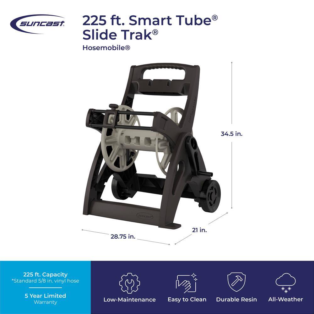 Suncast CPLLGN212J12 225 ft. Hose Reel Mobile Cart - Image 3