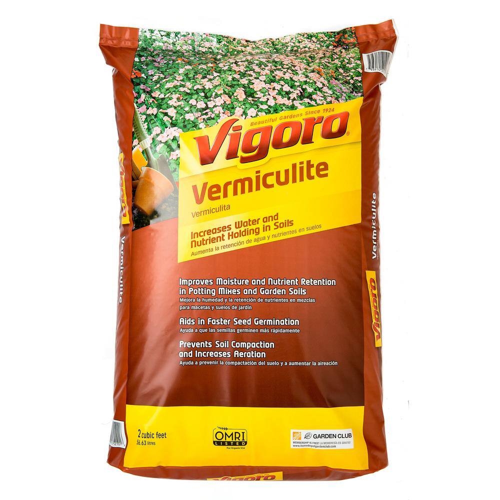 Vigoro 100552351 2 cu. ft. Organic Vermiculite Soil Amendment
