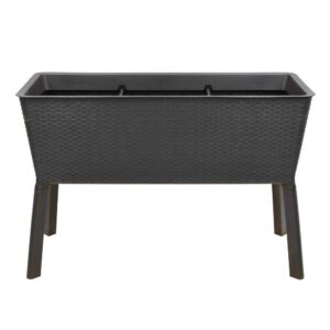 Vigoro 999-2201 44.5 in. W x 15.25 in. H Easy Grow Elevated Resin Garden Bed Large
