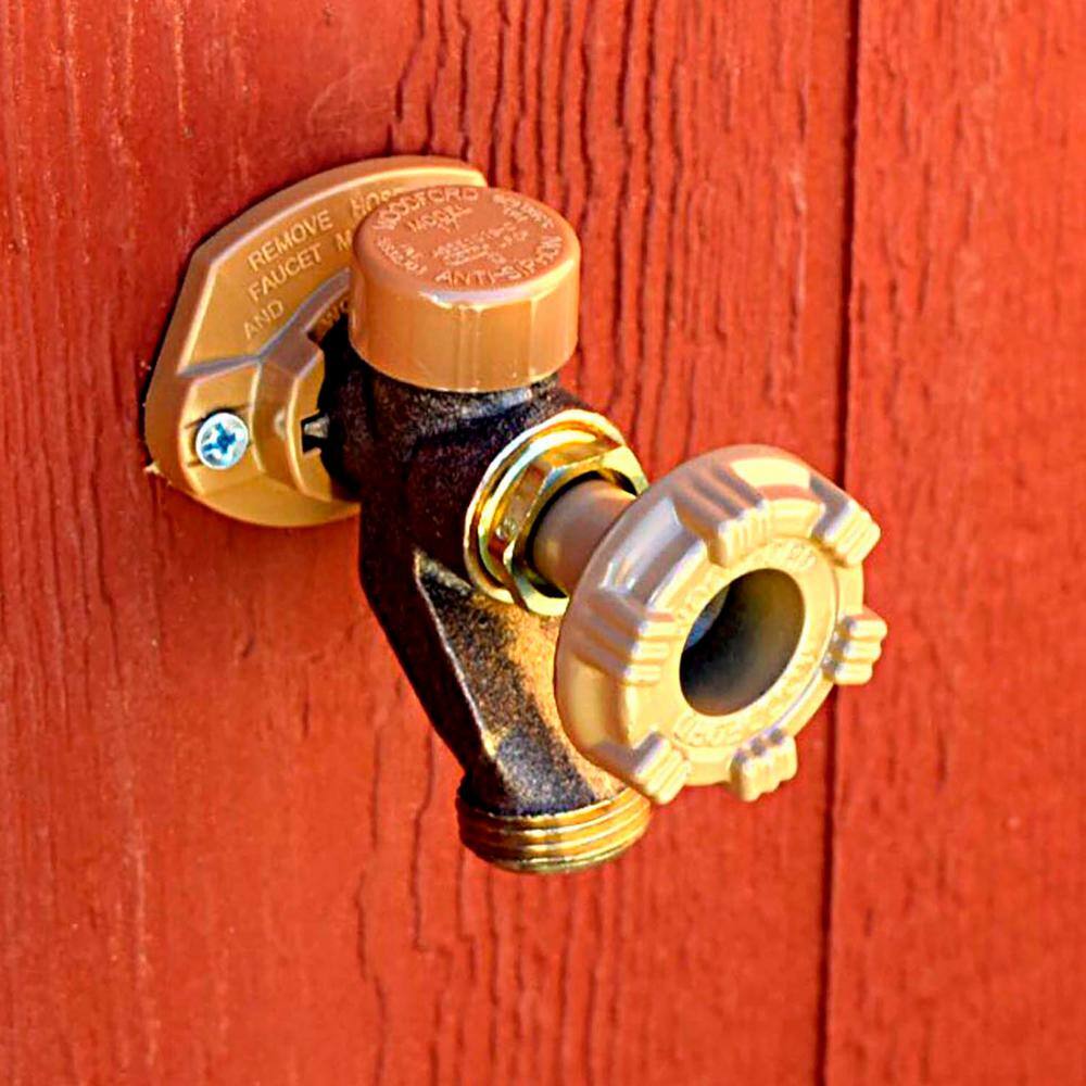 Woodford 17CP-10-MH 1/2 in. x 3/4 in. Brass Sweat x MPT x 10 in. L Freeze-Resistant Anti-Siphon Sillcock - Image 3
