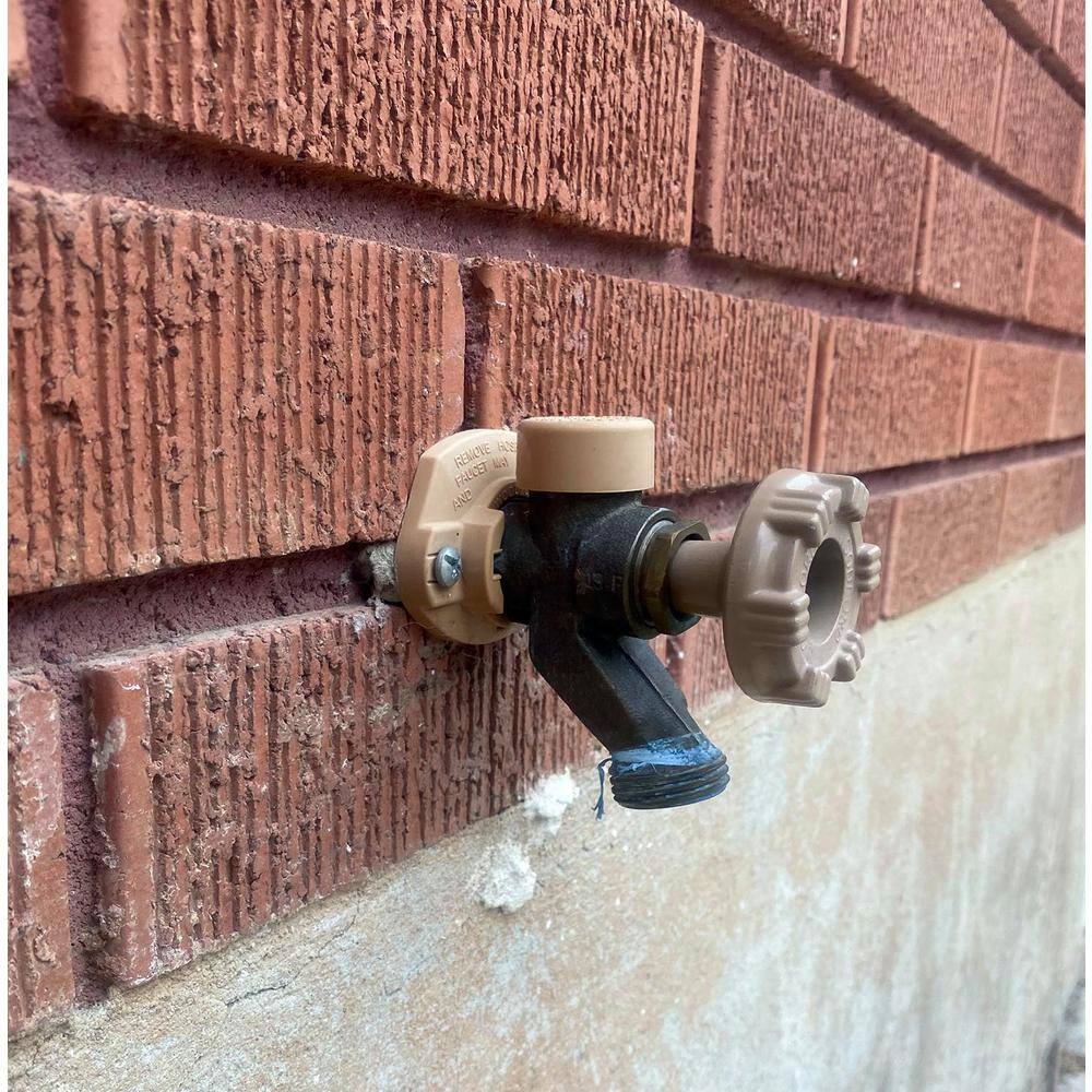 Woodford 17CP-10-MH 1/2 in. x 3/4 in. Brass Sweat x MPT x 10 in. L Freeze-Resistant Anti-Siphon Sillcock - Image 4