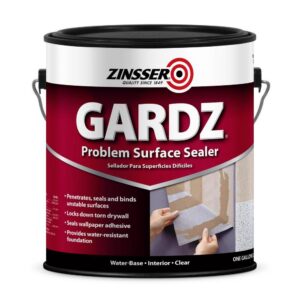 Zinsser 2301 GARDZ 1 gal. Clear Water-Based Interior Problem Surface Sealer (Case of 4)