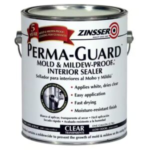 Zinsser 2681 Perma-Guard 1 gal. Clear Acrylic-Based Interior Mold and Mildew-Proof Interior Sealer
