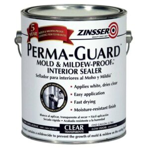 Zinsser 2681 Perma-Guard 1 gal. Clear Acrylic Mold & Mildew-Proof Interior Sealer (2-Pack)