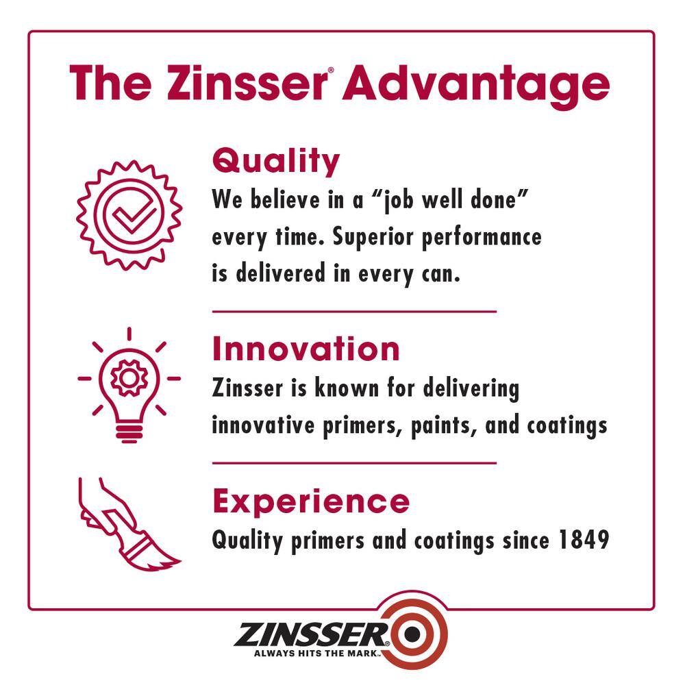 Zinsser 276049 1 gal. Mold Killing Interior/Exterior Primer - Image 8