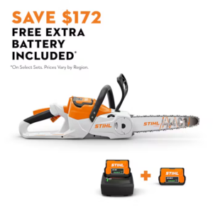 STIHL MSA 70.0 C-B KIT CORDLES CHAIN SAW 1/4" P W/ BATT